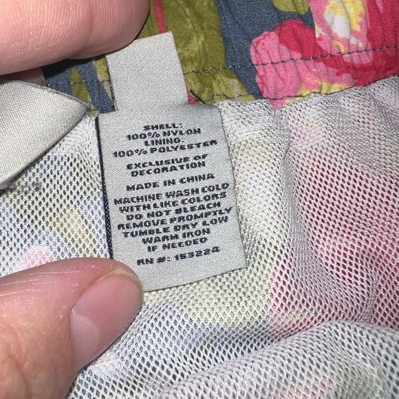 Rainforest Men’s Hibiscus Swim Trunks Size Large EUC - Picture 6 of 6